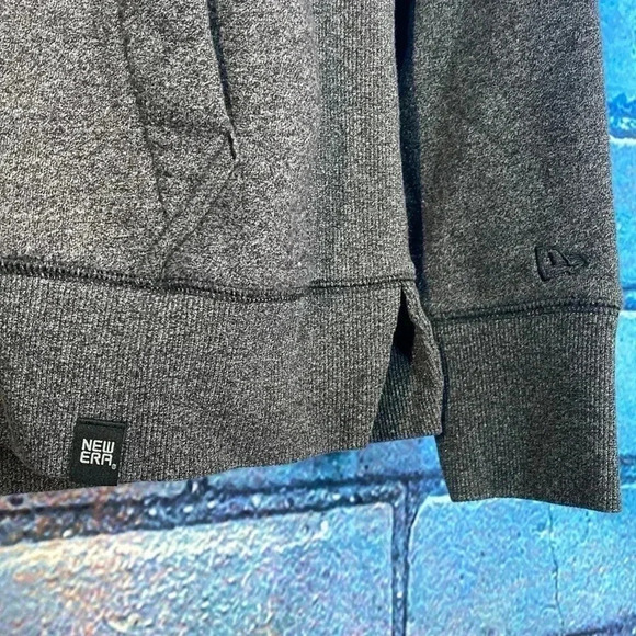 New Era Women’s Sweatshirt Gray Medium - Picture 2 of 9